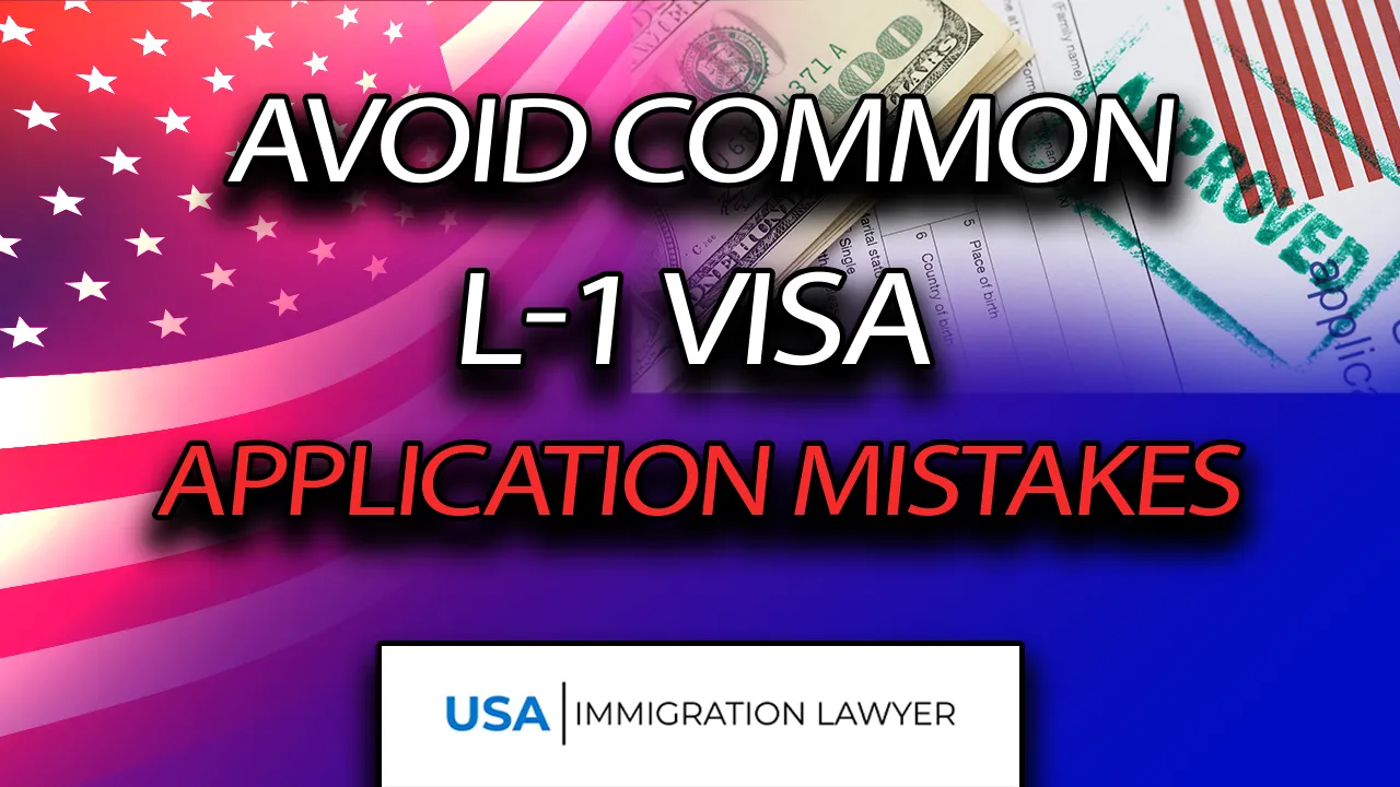 L1 Application Mistakes